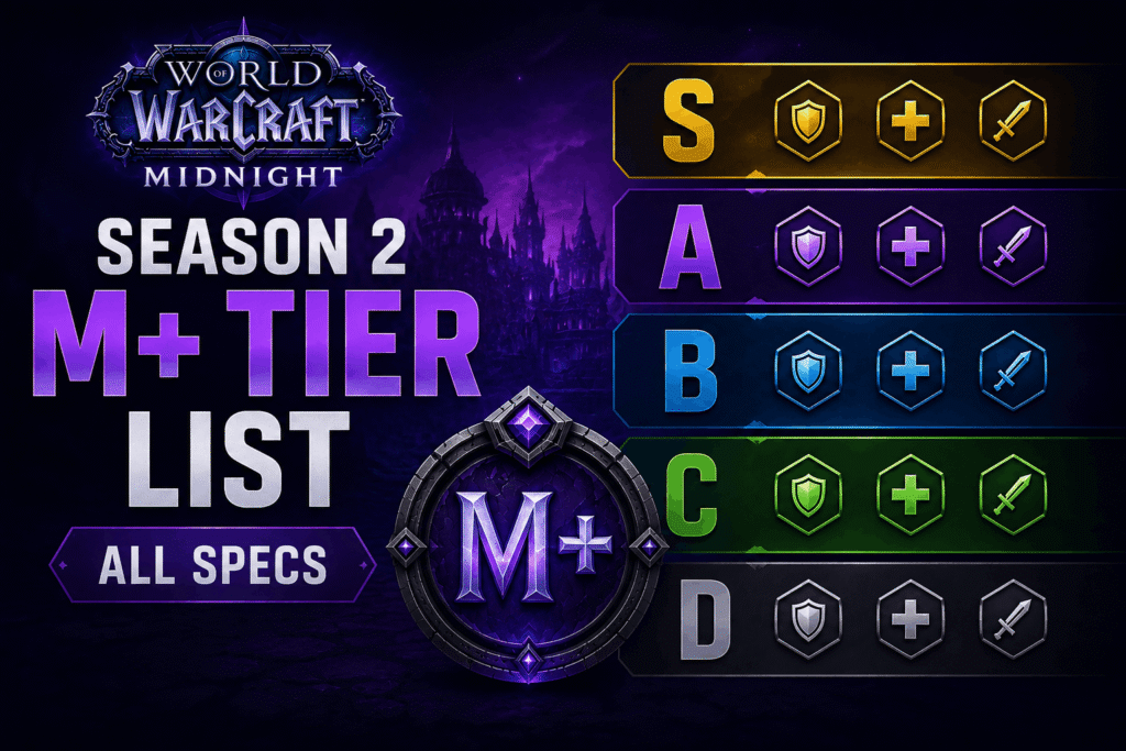 MIdnight Season 2 Tierlist
