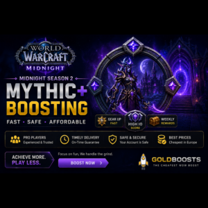 Wow mythic+ boost